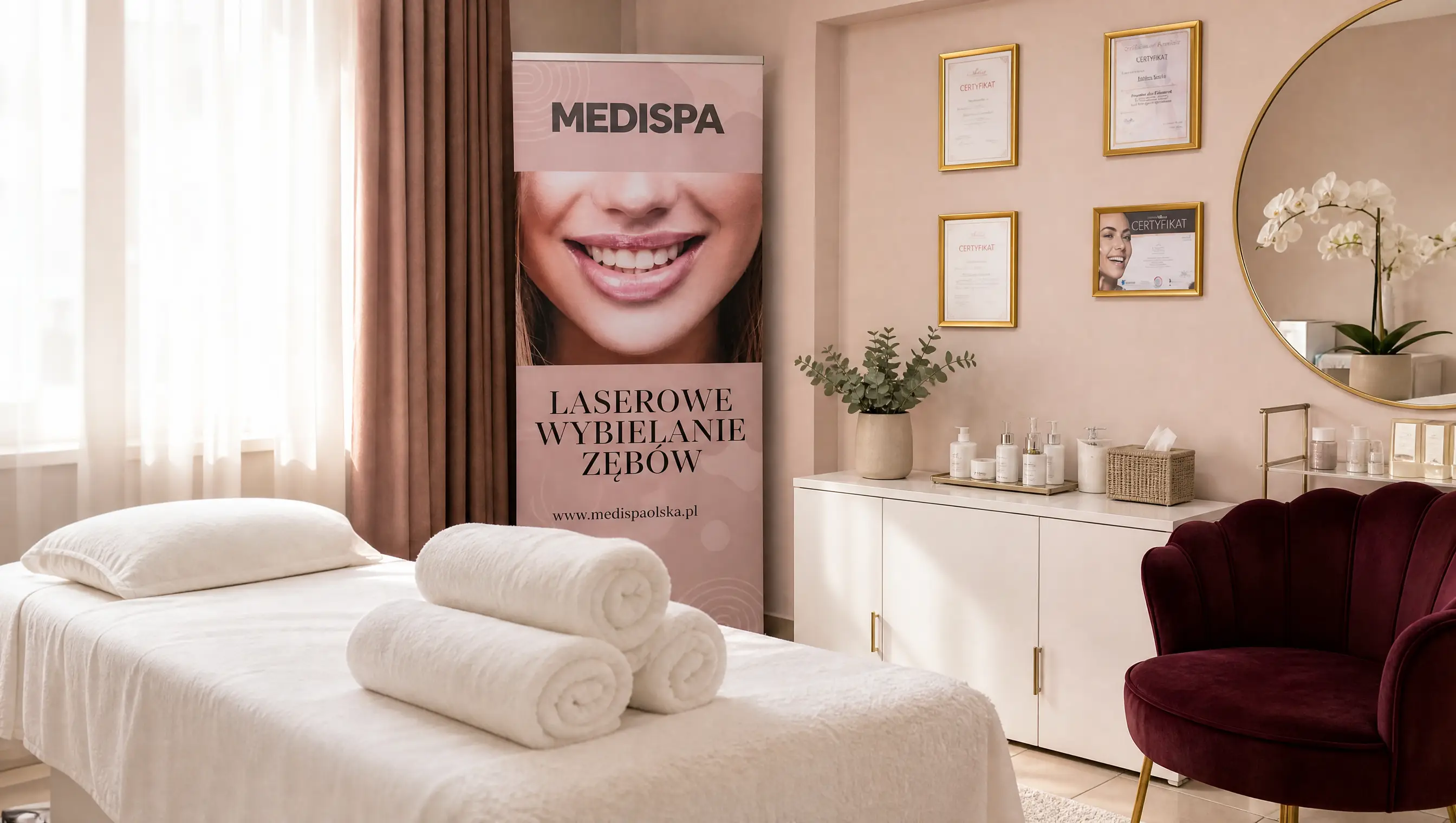 Wnętrze gabinetu Medispa Tarnobrzeg